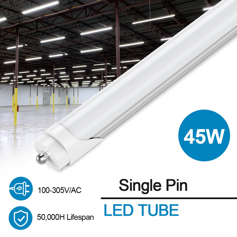 Ampoule DEL 45 watts T8 8FT, culot FA8, 6000 K