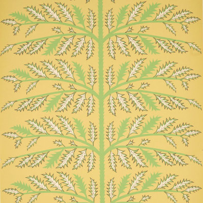 Schumacher x Neisha Crosland Thistle Wallpaper