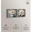 "Luxe Botanicals Art", ensemble de 2 impressions sur toile par -1899350800-1899350811-1899350808