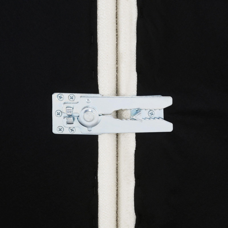 Canapé modulaire rembourré 5 pièces Beatriz, Ivoire Boucle