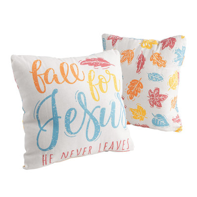 Cotton Blend Throw Pillow