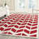 Chevron Wool Hand Woven Area Rug