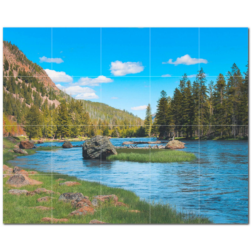 Photo de rivière 12 x 12