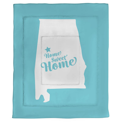 Tuscaloosa Modern & Contemporary Polyester Percale Comforter