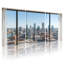 Ensemble de 3 impressions d'art sur toile, paysages et paysages urbains-48486987