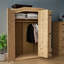 Harold 3 Door Solid Wood Wardrobe-120248704