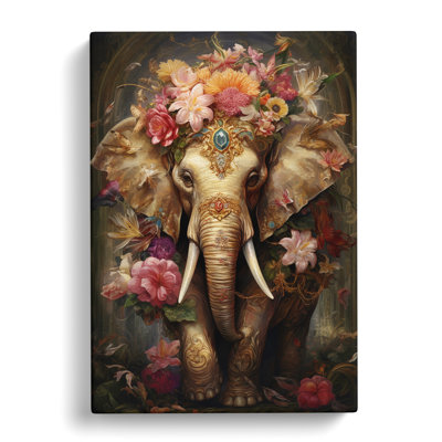 Elephant Baroque Art - Print
