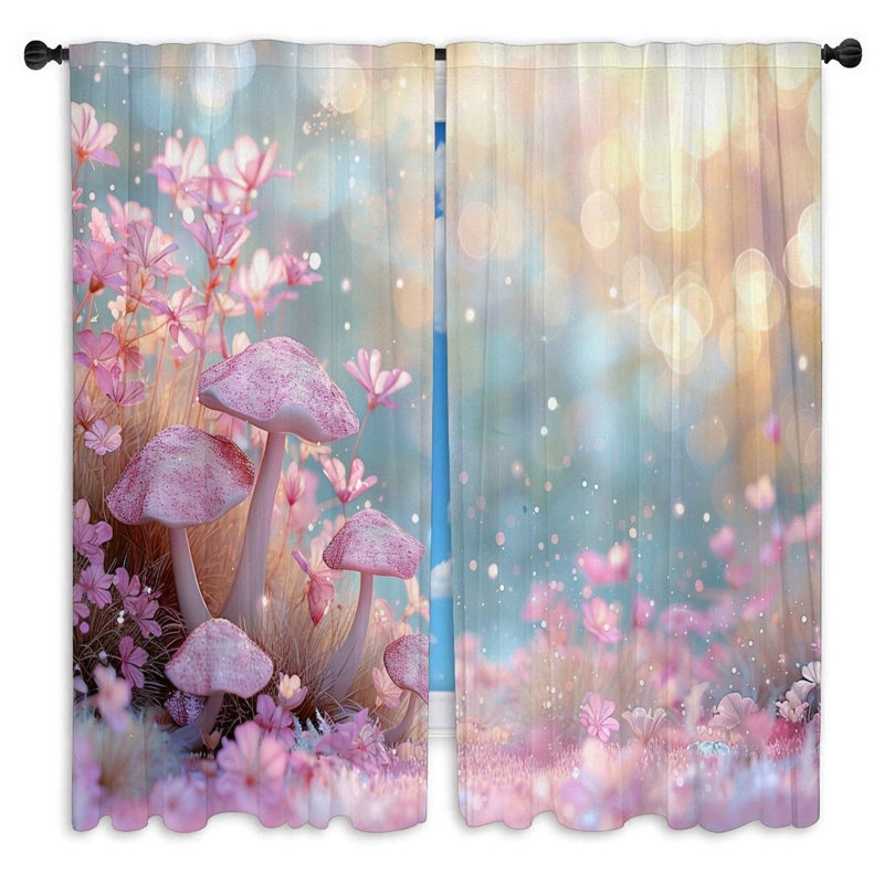 Carrin Room Darkening Curtain Pair, 20"W x 82"L