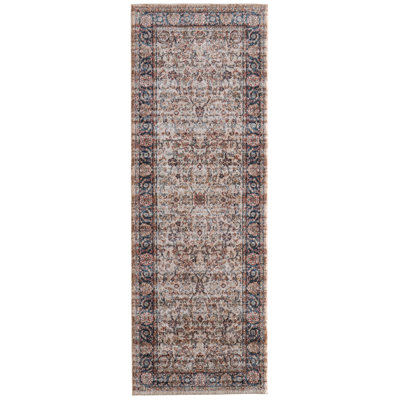 Rockett Traditional Persian Ivory Area Rug