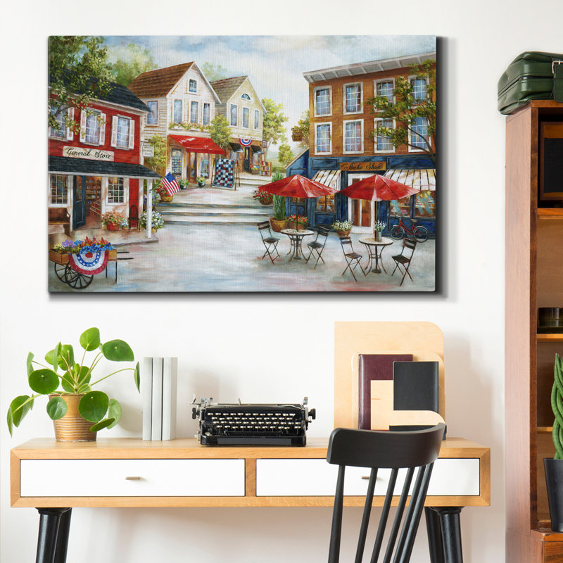 Home Home Charm - reproduction sur toile tendue, H 18 po x l 12 po x P 1 po