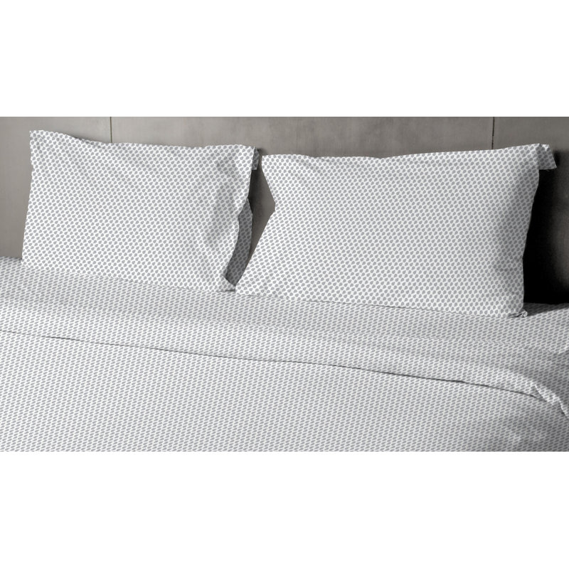 Ensemble de draps 100% coton à densité de tissage 200 fils Stapp, Simple