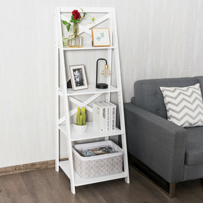 Aurora 56.3" H x 20" W Ladder Bookcase by Andover Mills