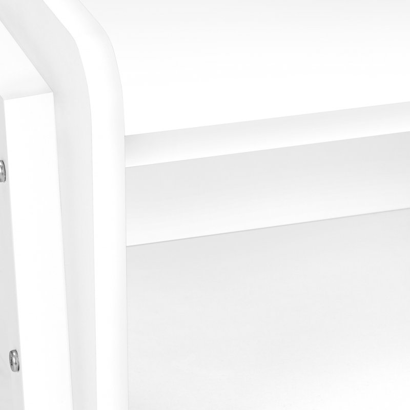 Fraizer White Accent Table