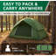 Tente pour deux personnes 7 pi 3 po x 4 pi 11 po - Imperméable et facile à installer - Dôme autoportant - Polyester - Pour le camping / la randonnée-128678428