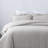 100% French Flax Linen Duvet Cover Set 3-Piece | 3" Elegant Ruffled Flange | OEKO-TEX Certified -1287337602-1289780773