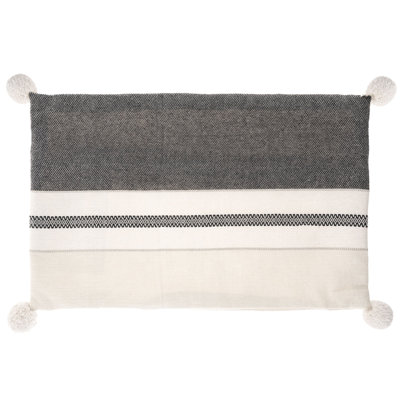 LISBON POM POM PILLOW COVER  LUMBAR