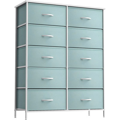 Commode pour enfants avec 10 tiroirs Sorbus - Armoire de rangement pour vêtements