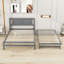 Lit plateforme en bois avec lit gigogne réglable Trentin-183989581