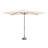2.4mx3m Crank and Tilt Rectangular Parasol Grey Powder Coated Pole (38mm Pole, 8 Ribs) This parasol is made using Polyester Fabric which has a Weather-Proof Coating & UPF Sun Protection Level 50-2135400228