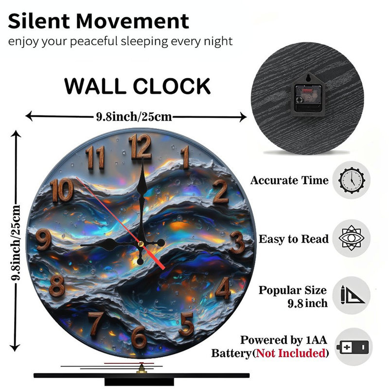 Horloge Ocean Wave