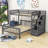 Duky Kids Twin Over Full Bunk Bed-977150485