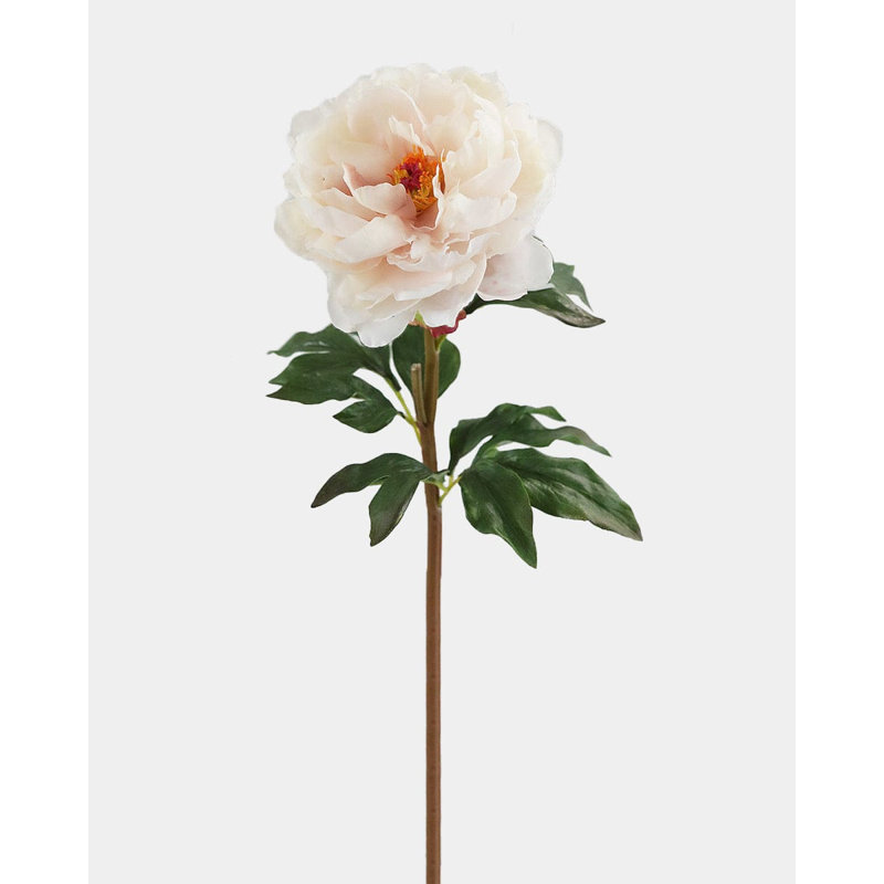 Real Touch Peach Mauve Peony 20.5", Blush