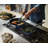 Joseph Joseph Space Ceramic Non-Stick 3.8 Qt. Sauté Pan with Folding Handle and Lid