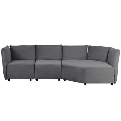 Nazariah Petal Shape Sofa Free Combination with Adjustable Back