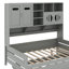 Lit de jour double en bois avec couchette-1989606307-1989606317