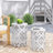 Metal Set Of 2 Patio End Table-885525388