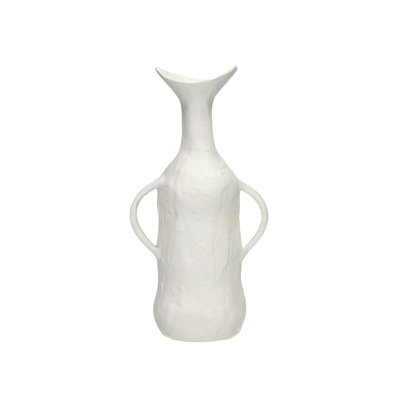 Vase en aluminium blanc cassé Trulli