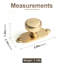 1.2'' Diameter Circle Knob With Backplate（G013） Multipack-121211785