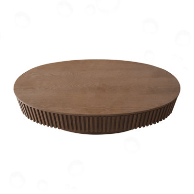 Oval Coffee Table With Storage
