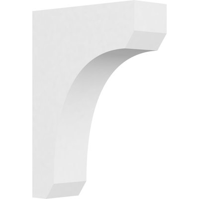 3"W x 10"D x 14"H Standard Legacy Architectural Grade PVC Corbel