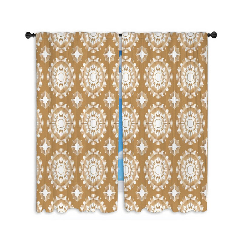 Paire de rideaux obscurcissant en polyester, L 20 po x L 84 po