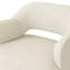 BLYTHE Swivel Armchair Chair with Ottoman-128671914