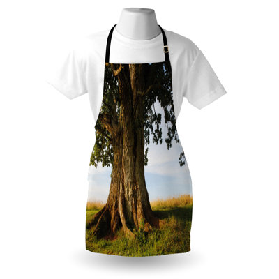 No Pattern Bib Apron