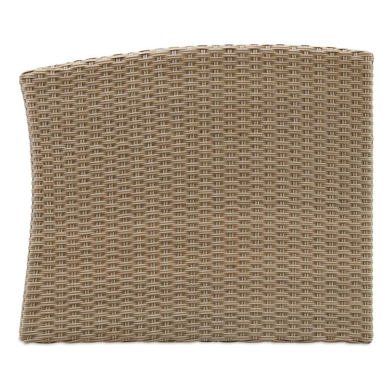 Canapé modulaire d'extérieur en forme de L avec coussins Pangkal Pinang