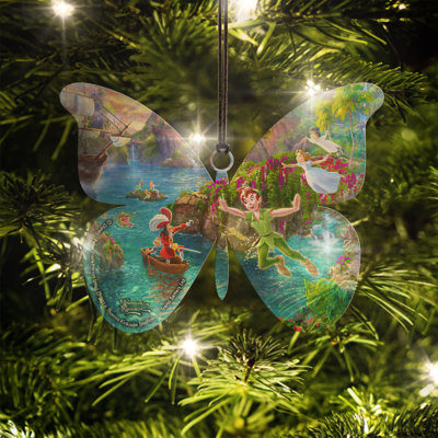 Décoration papillon en forme de papillon Disney Peter Pan
