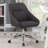 Upholstered Adjustable Home Office Desk Chair-1242665183