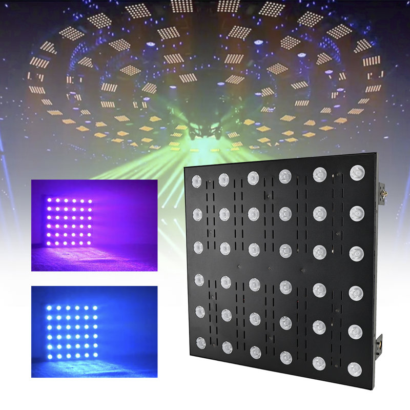 36 RGB 6x6 Tri-Coloured Matrix Blinder Light