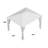 Kozyard Gray Double Roof Hardtop Gazebo with Curtain and Mosquito Netting-712839123