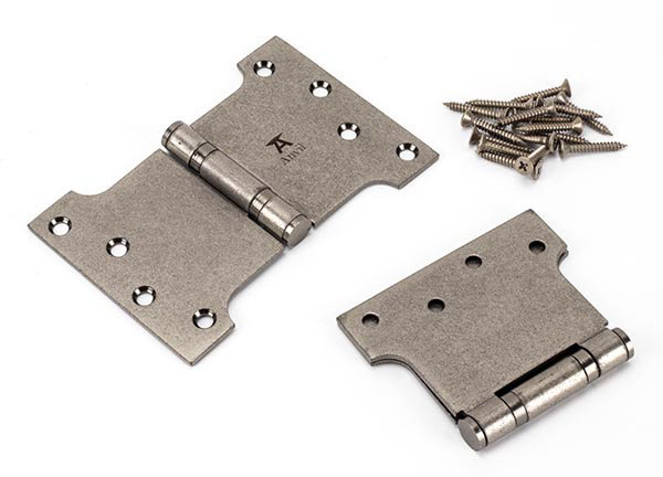 10.2cm H x 154cm W Butt Bearing Pair Door Hinges