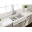 Nuova 34'' L Double Basin Kitchen Sink-491460304