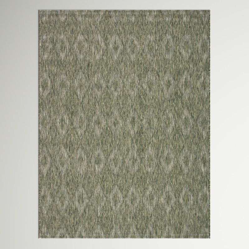 Anyree Performance Geometric Indoor/Outdoor Area Rug, Rectangle 5'3" x 7'7"
