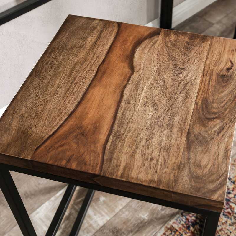Solid Wood 25'' Counter Stool