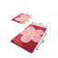 Ensemble de tapis de bain floral 2 pièces-1394374896