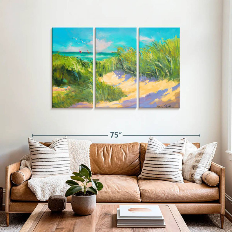 Gillard Blue Grass Breeze I, 36" H x 57" W