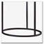 Table de bout grise et gris acier