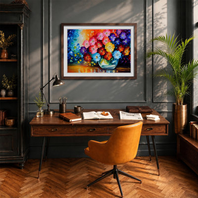 Assorted Flower Bouquet Vol.4 - Framed Print